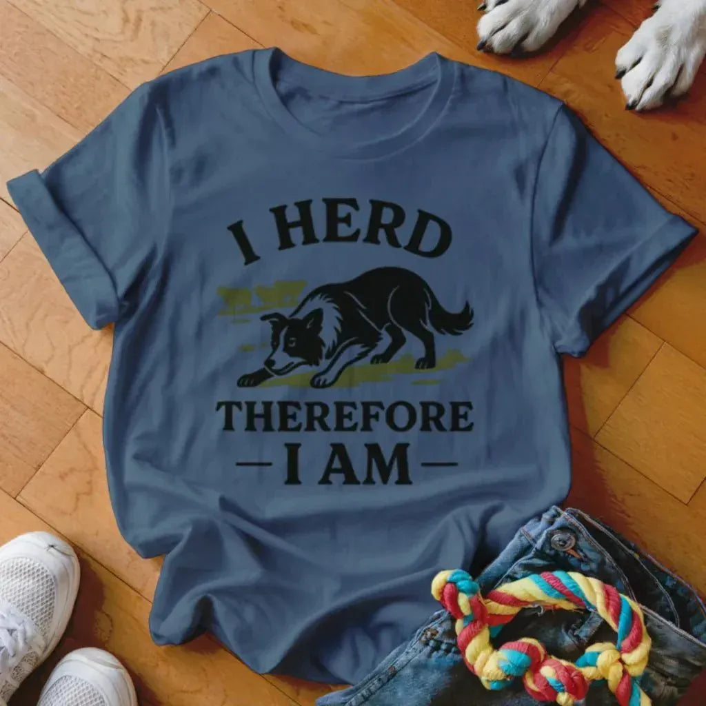 I Herd Therefore I am Shirt - The Pawsitive Initiative