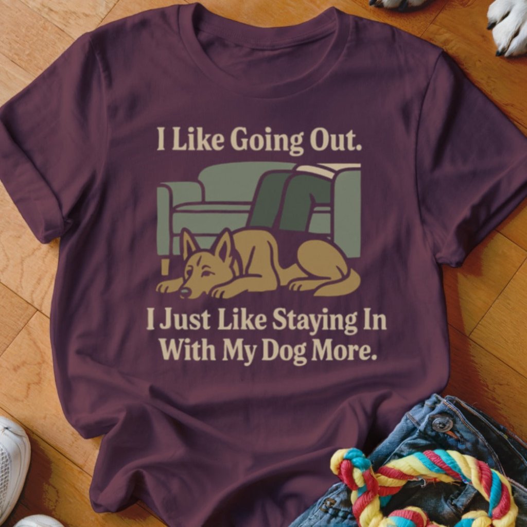 I Like Going Out Shirt - The Pawsitive Initiative