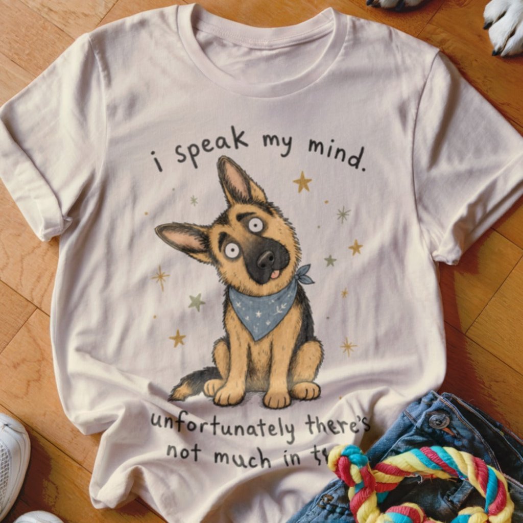 I Speak My Mind Shirt - The Pawsitive Initiative