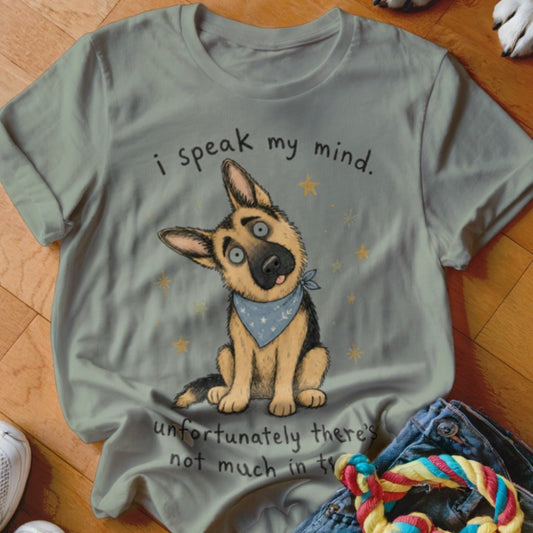 I Speak My Mind Shirt - The Pawsitive Initiative