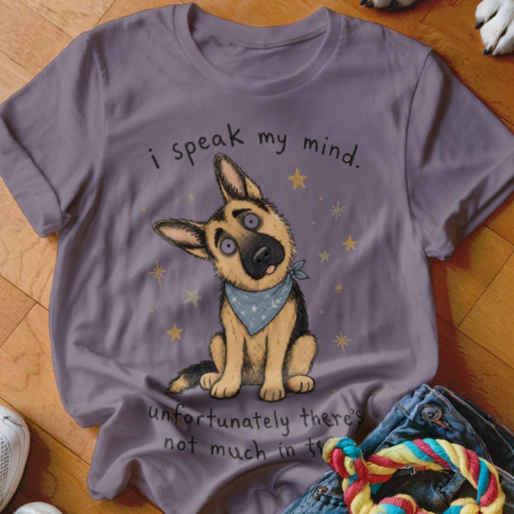 I Speak My Mind Shirt - The Pawsitive Initiative