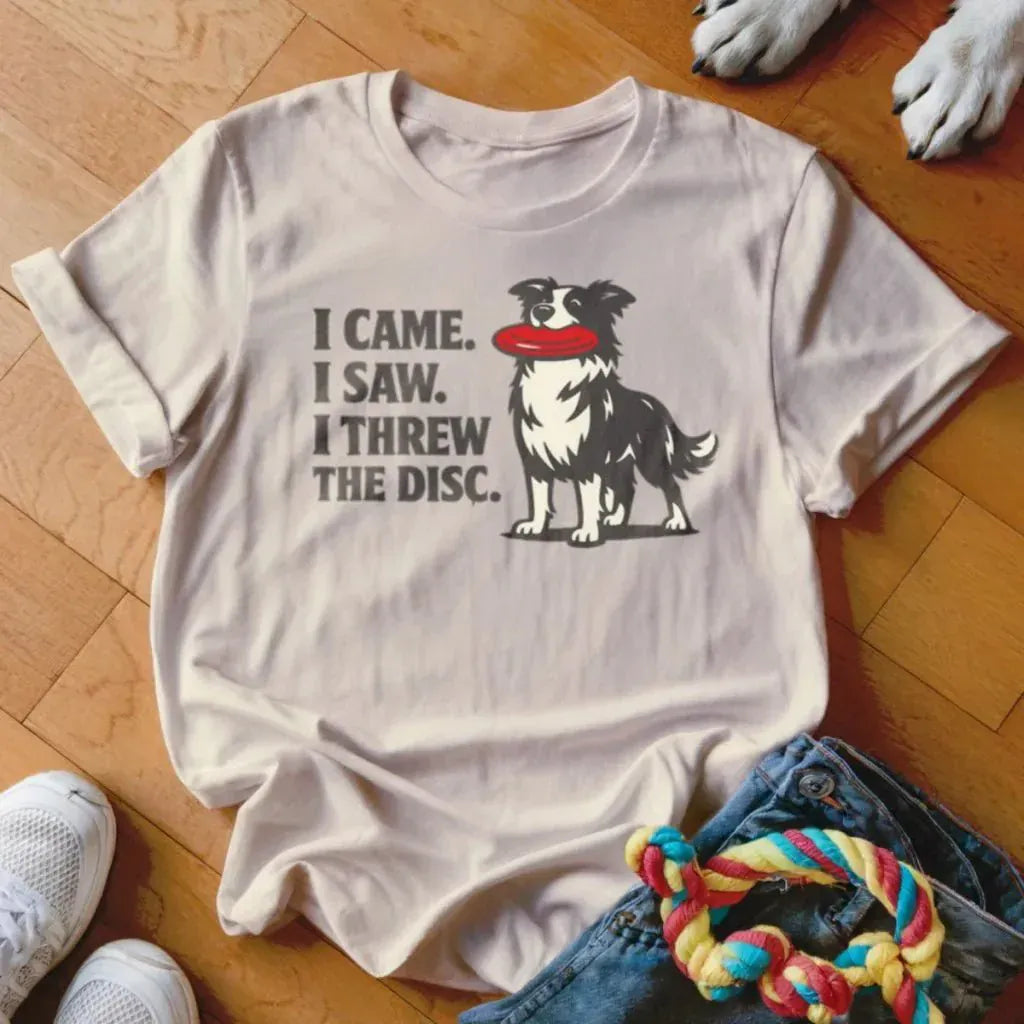 I Threw the Disc Shirt - The Pawsitive Initiative