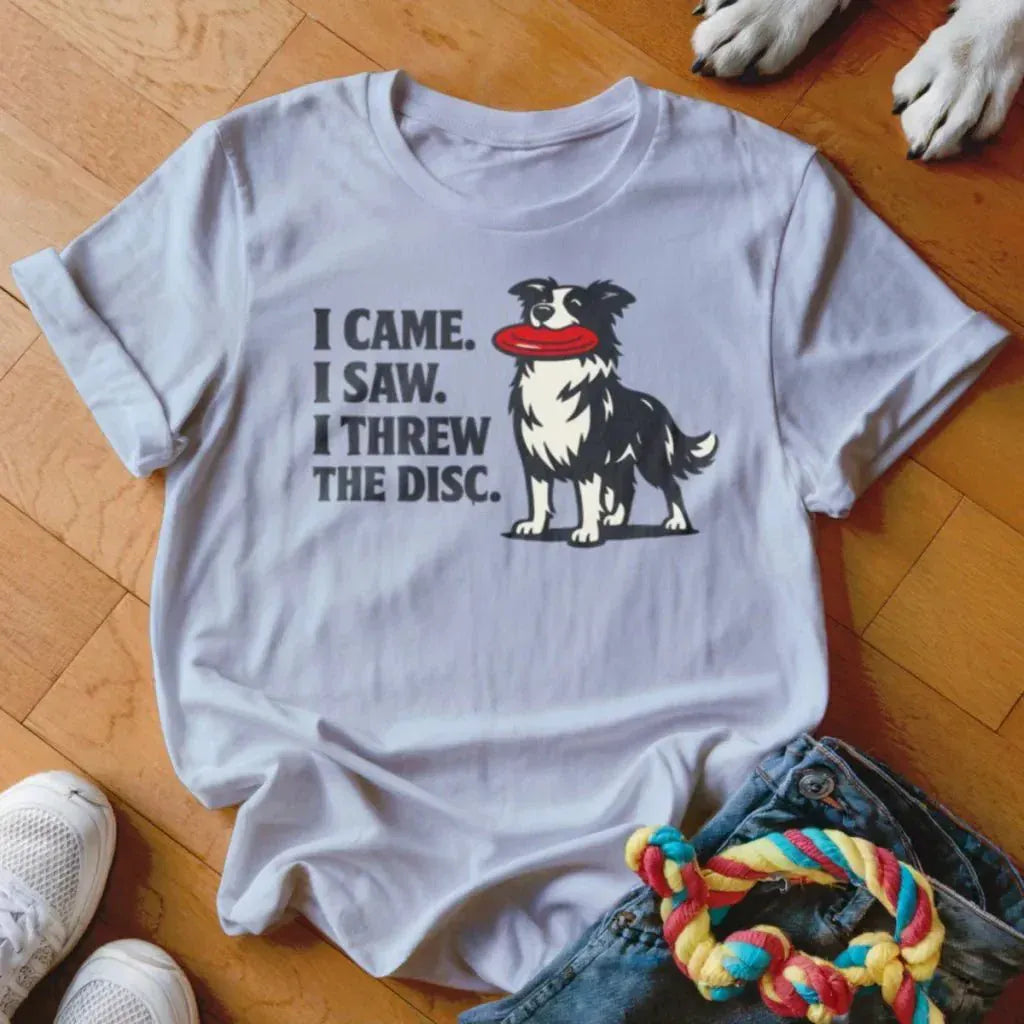 I Threw the Disc Shirt - The Pawsitive Initiative