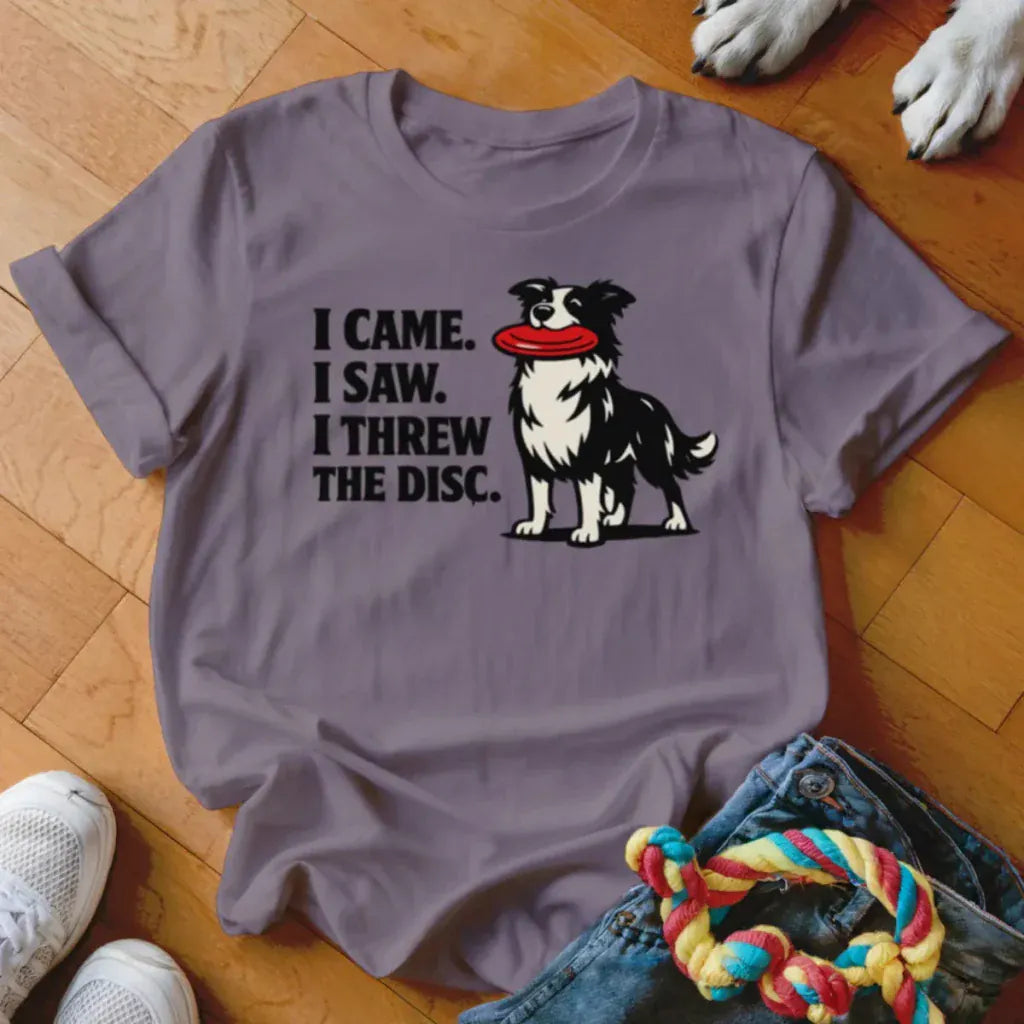 I Threw the Disc Shirt - The Pawsitive Initiative