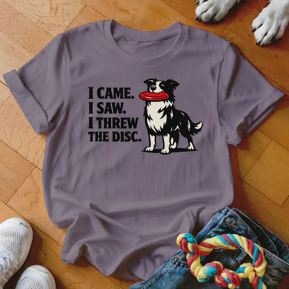 I Threw the Disc Shirt - The Pawsitive Initiative