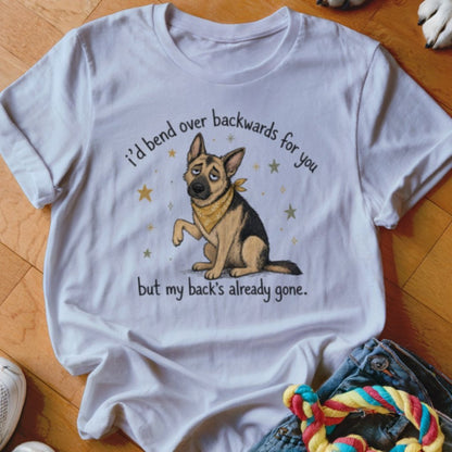 I'd Bend Over Backwards Shirt - The Pawsitive Initiative