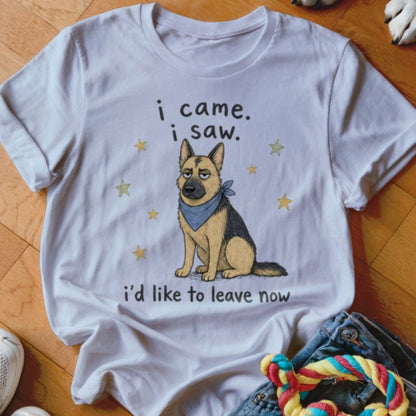 I'd Like To Leave Now Shirt - The Pawsitive Initiative