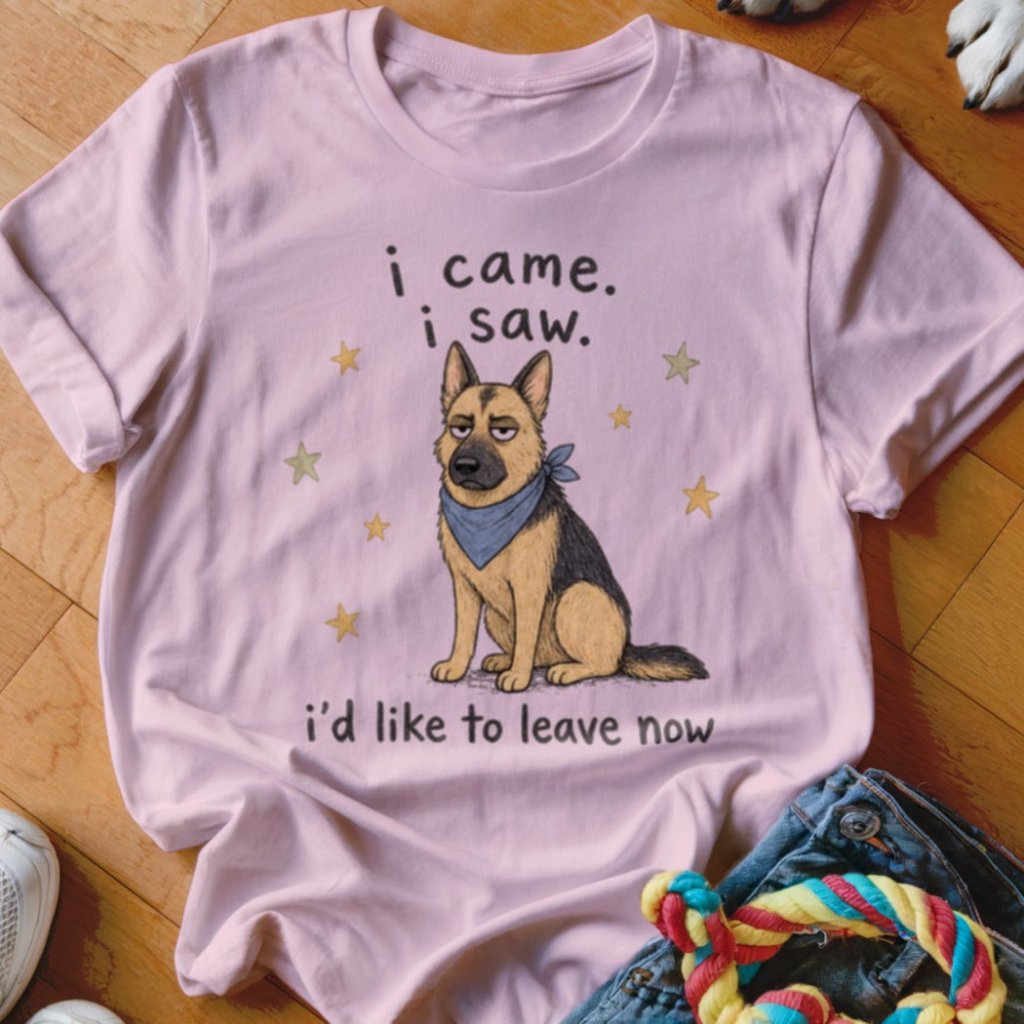 I'd Like To Leave Now Shirt - The Pawsitive Initiative