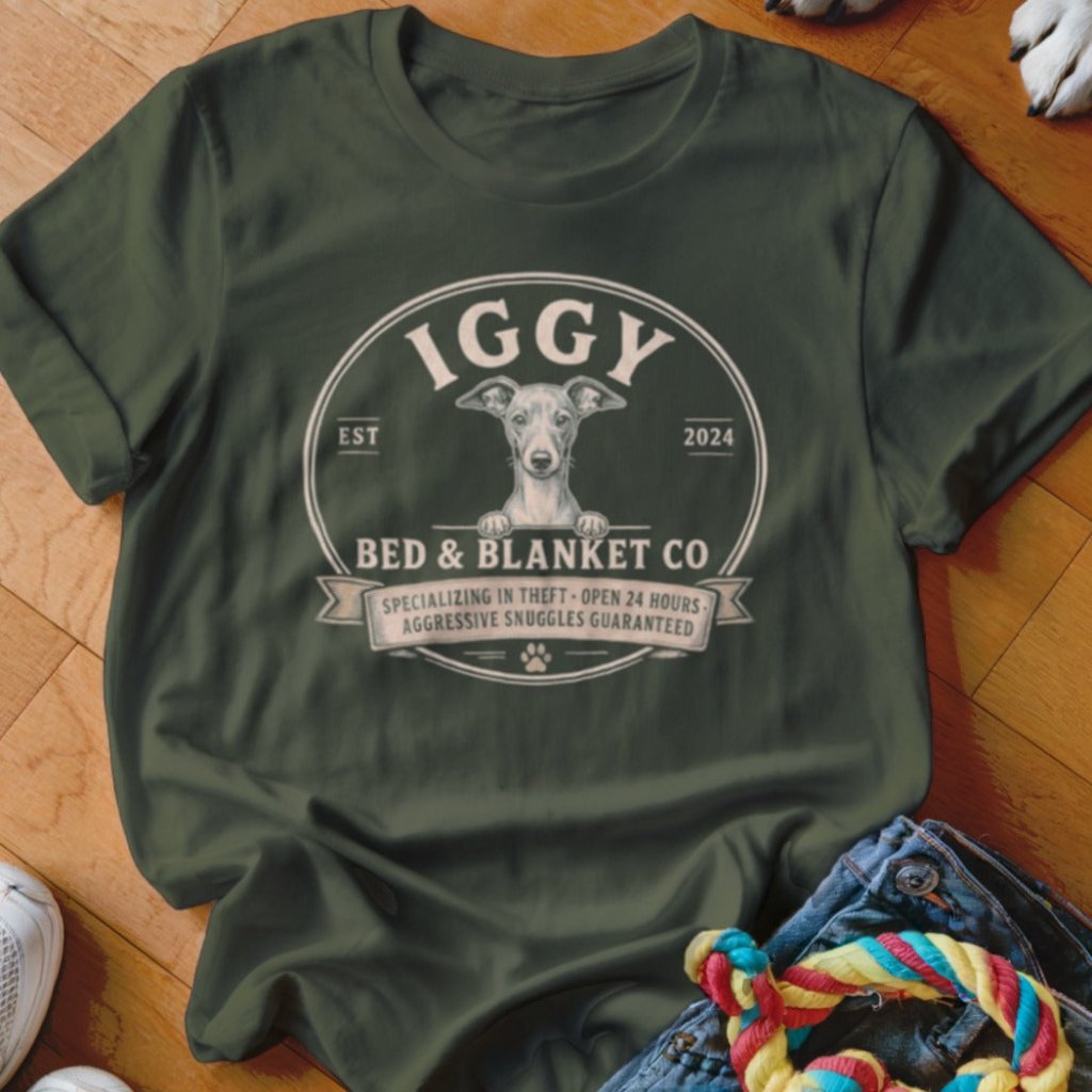 Iggy Bed & Blanket Co Shirt - The Pawsitive Initiative