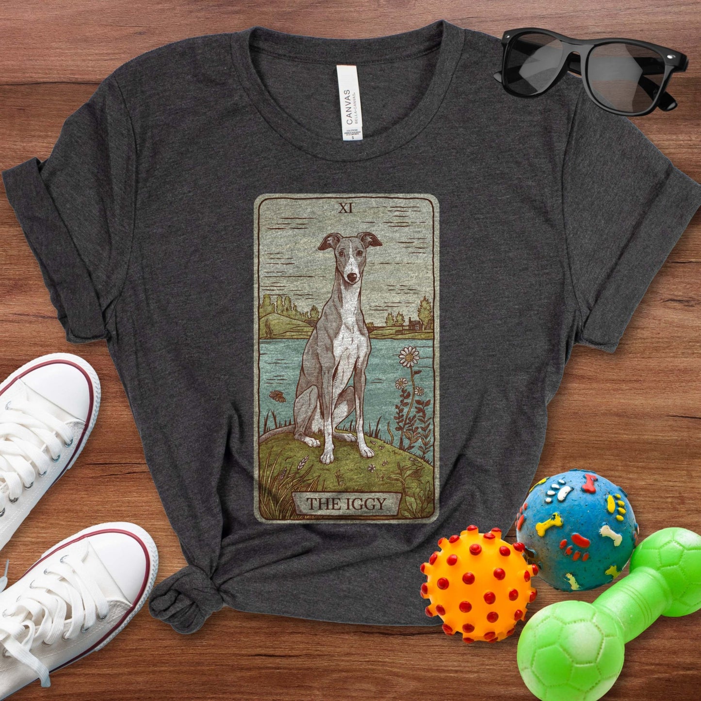 Iggy Tarot Card Shirt - The Pawsitive Initiative