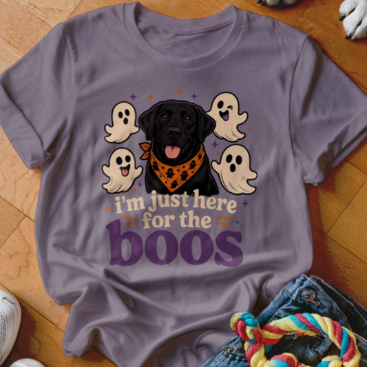 I'm Just Here For The Boos Shirt - The Pawsitive Initiative