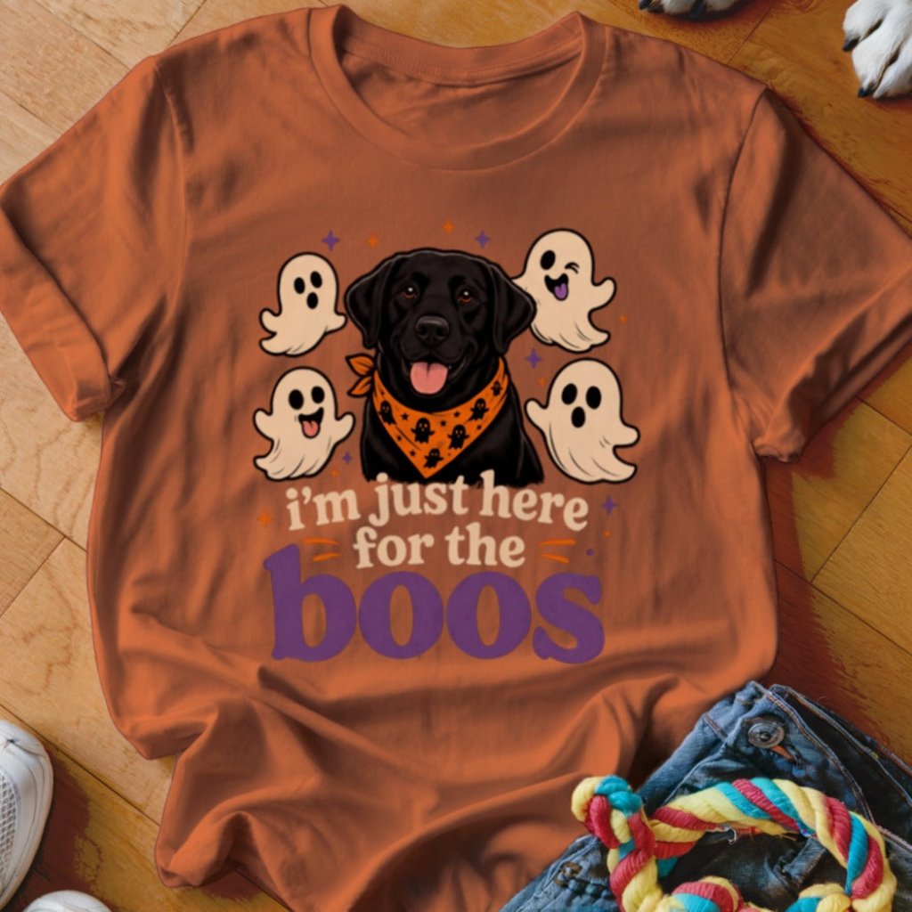 I'm Just Here For The Boos Shirt - The Pawsitive Initiative
