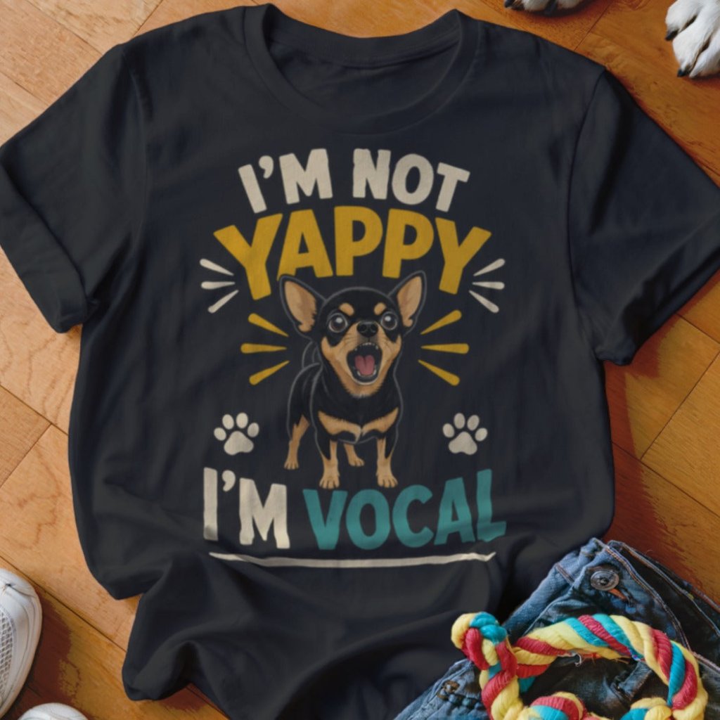 I'm Not Yappy Shirt - The Pawsitive Initiative