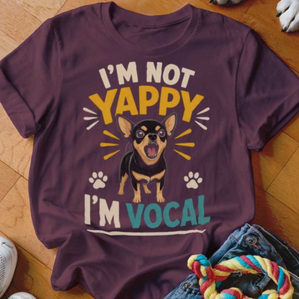 I'm Not Yappy Shirt - The Pawsitive Initiative