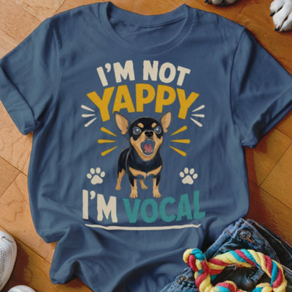 I'm Not Yappy Shirt - The Pawsitive Initiative
