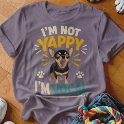 I'm Not Yappy Shirt - The Pawsitive Initiative