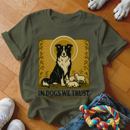 In Dogs We Trust Shirt - The Pawsitive Initiative