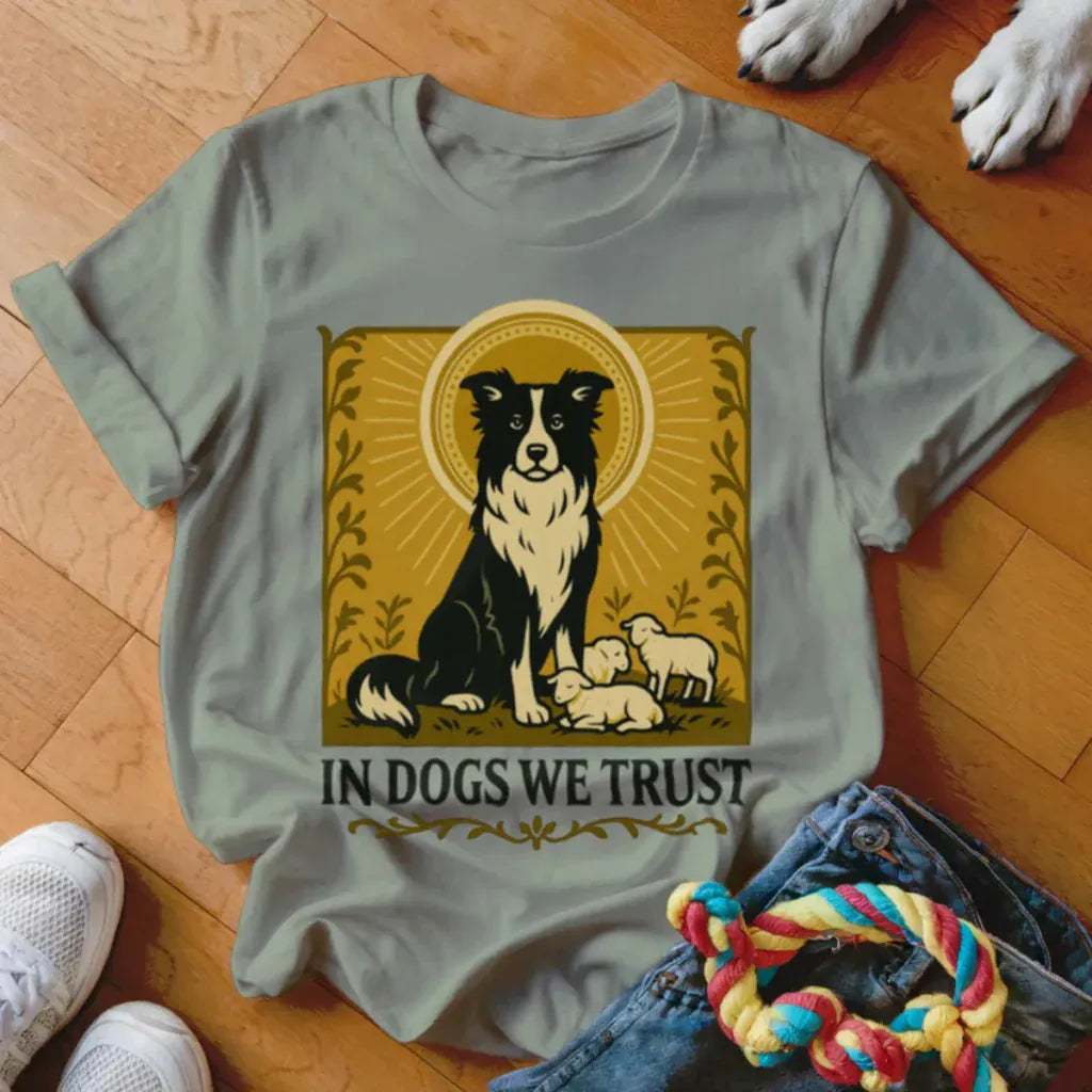 In Dogs We Trust Shirt - The Pawsitive Initiative