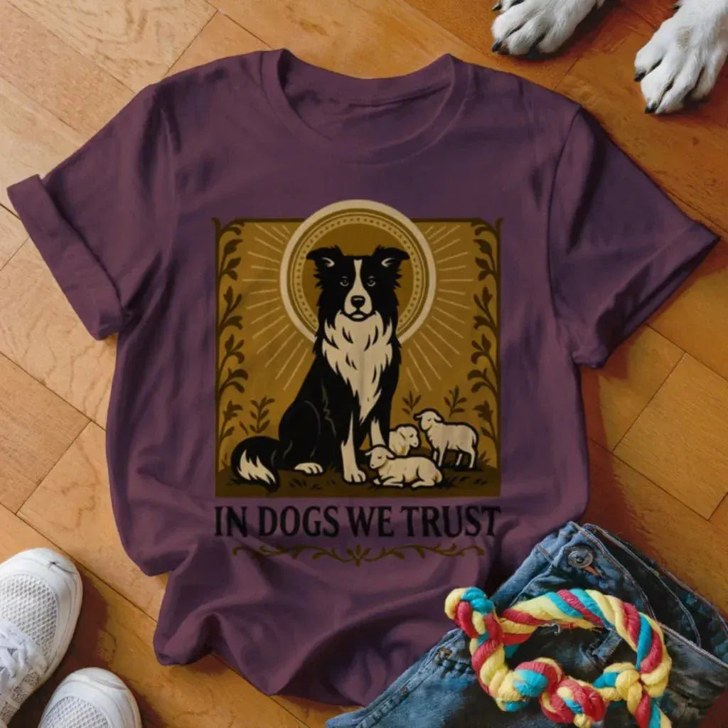 In Dogs We Trust Shirt - The Pawsitive Initiative