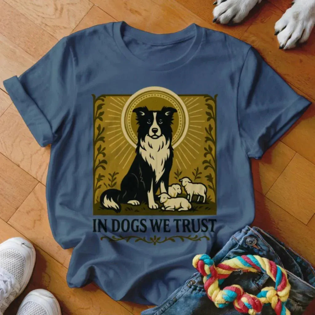 In Dogs We Trust Shirt - The Pawsitive Initiative