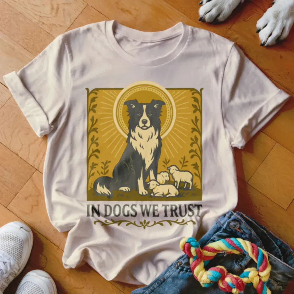 In Dogs We Trust Shirt - The Pawsitive Initiative
