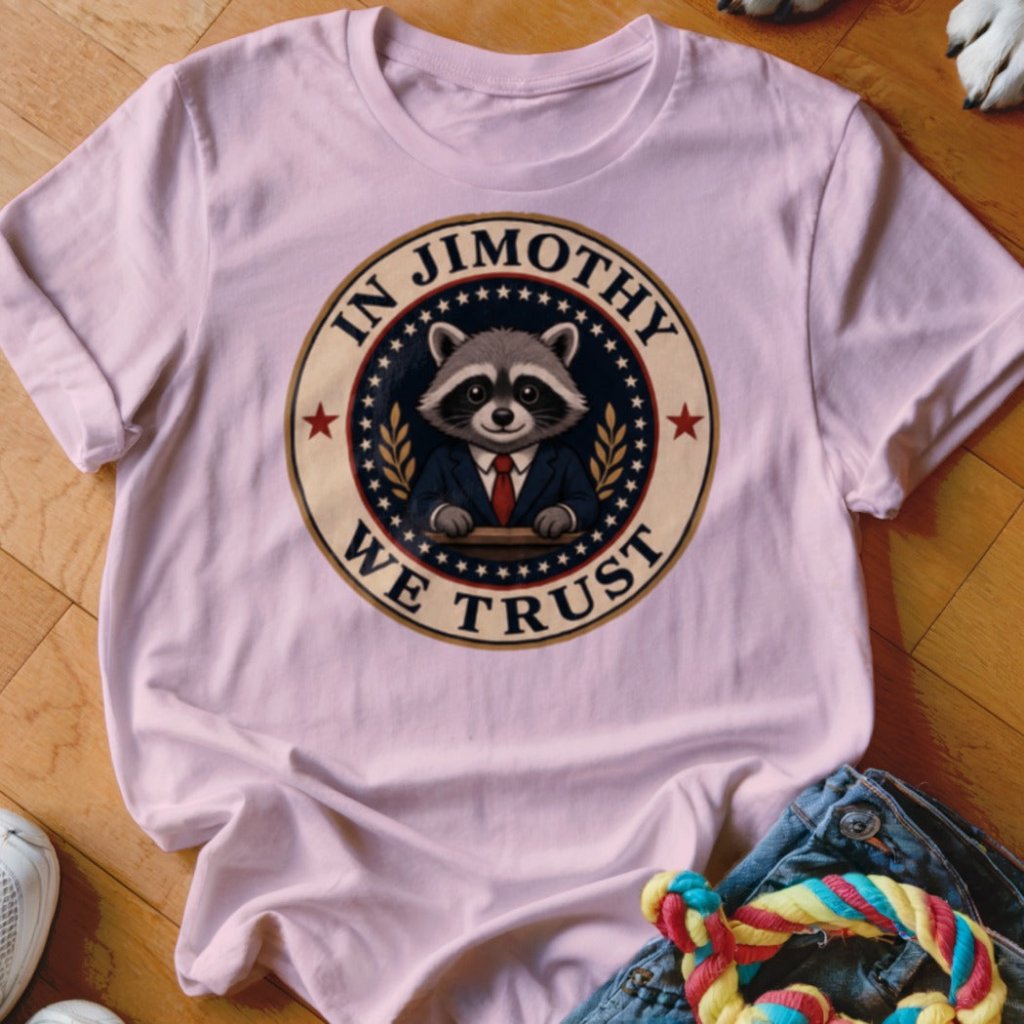 In Jimothy We Trust Shirt - The Pawsitive Initiative