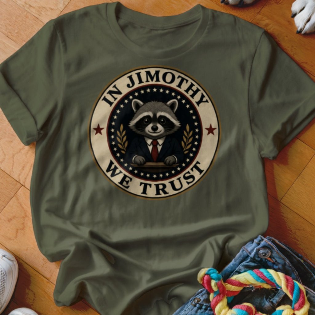 In Jimothy We Trust Shirt - The Pawsitive Initiative