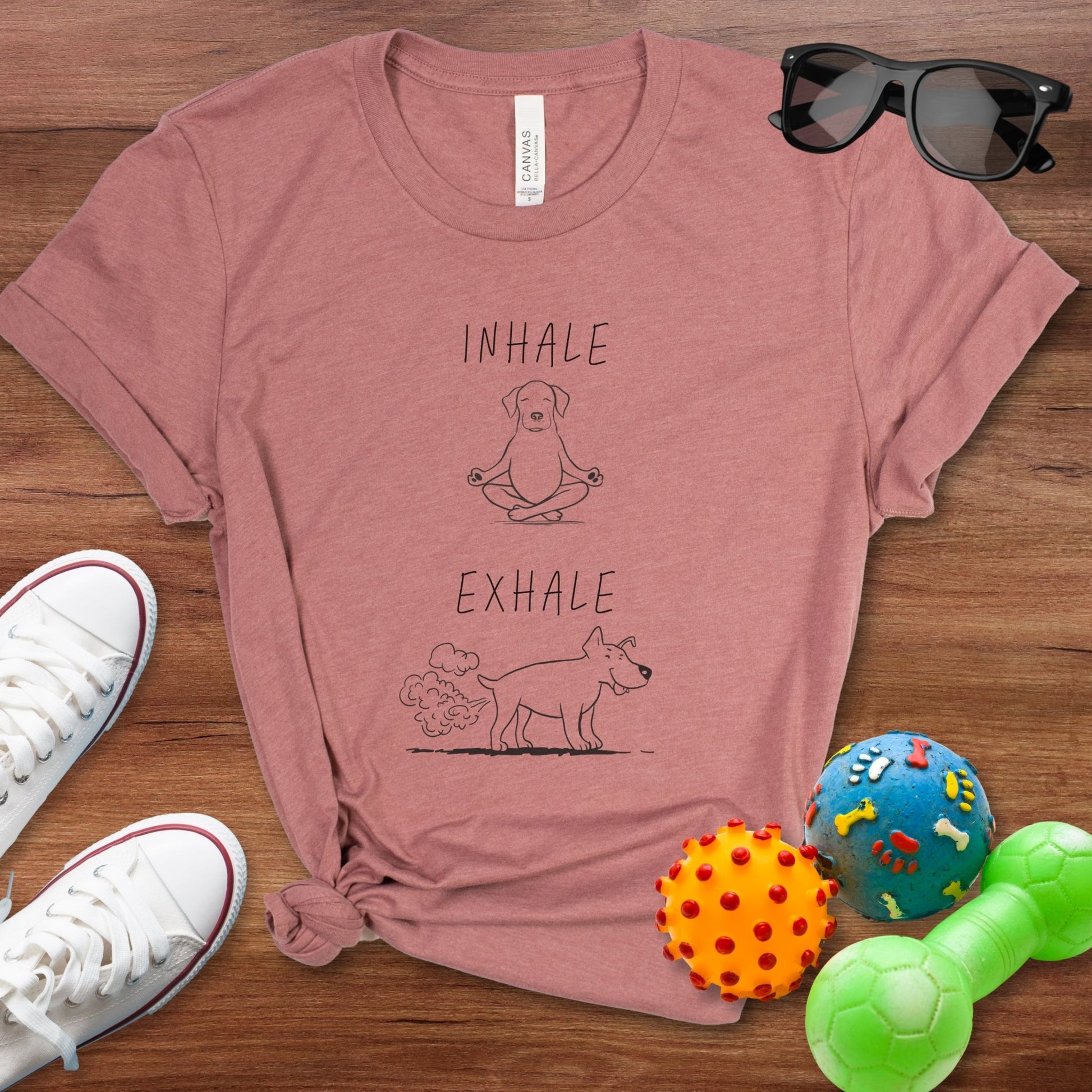 Inhale Exhale Shirt - The Pawsitive Initiative