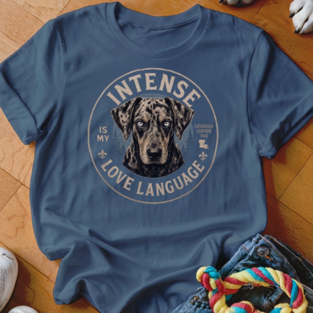 Intense Is My Love Language Shirt - The Pawsitive Initiative