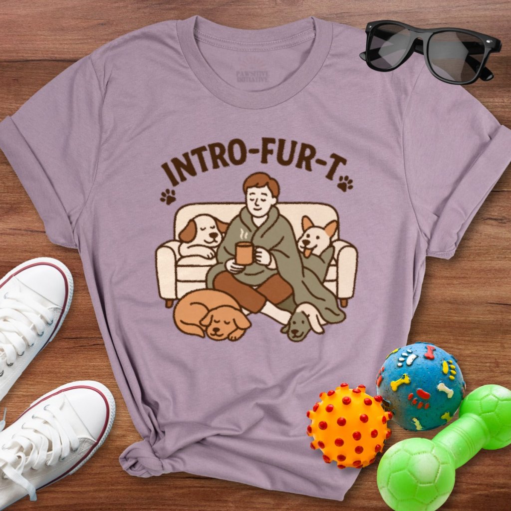 Intro - fur - t Shirt - The Pawsitive Initiative