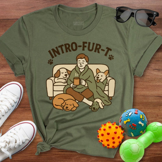 Intro - fur - t Shirt - The Pawsitive Initiative