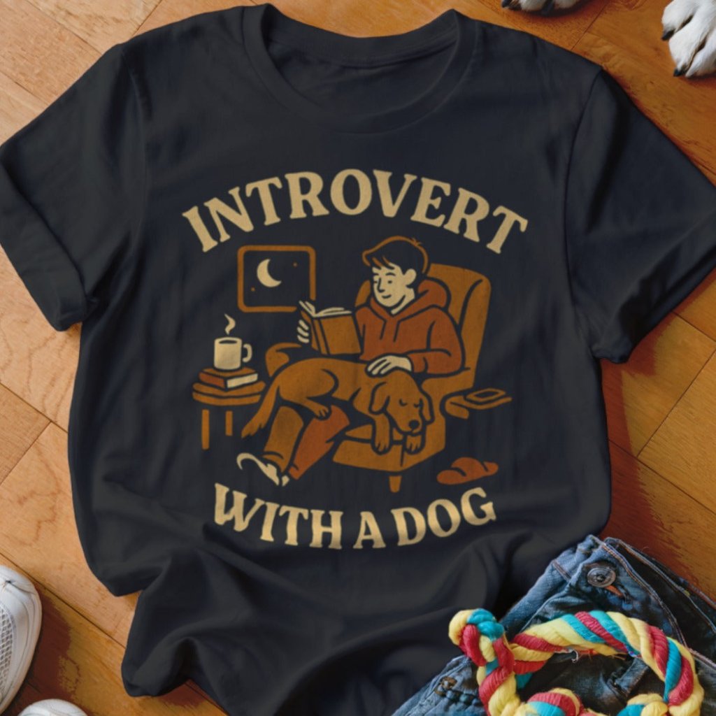 Introvert with a Dog Shirt - The Pawsitive Initiative