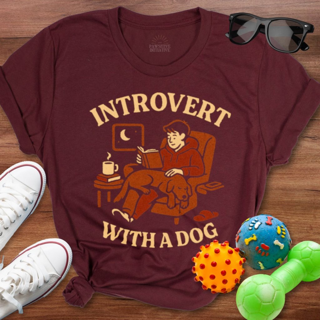 Introvert with a Dog Shirt - The Pawsitive Initiative