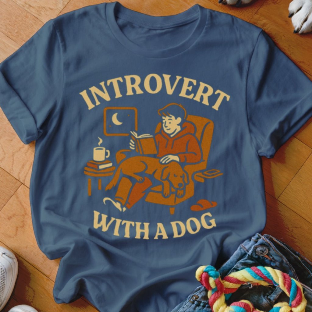 Introvert with a Dog Shirt - The Pawsitive Initiative