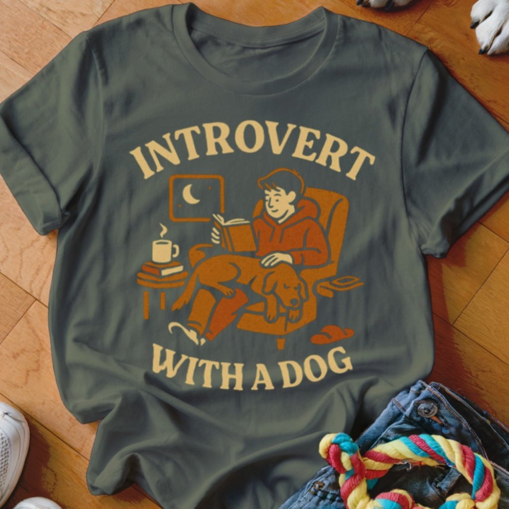 Introvert with a Dog Shirt - The Pawsitive Initiative