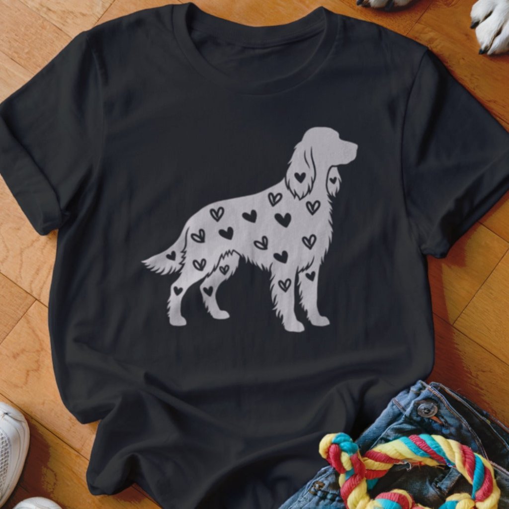 Irish Setter Hearts Shirt - The Pawsitive Initiative