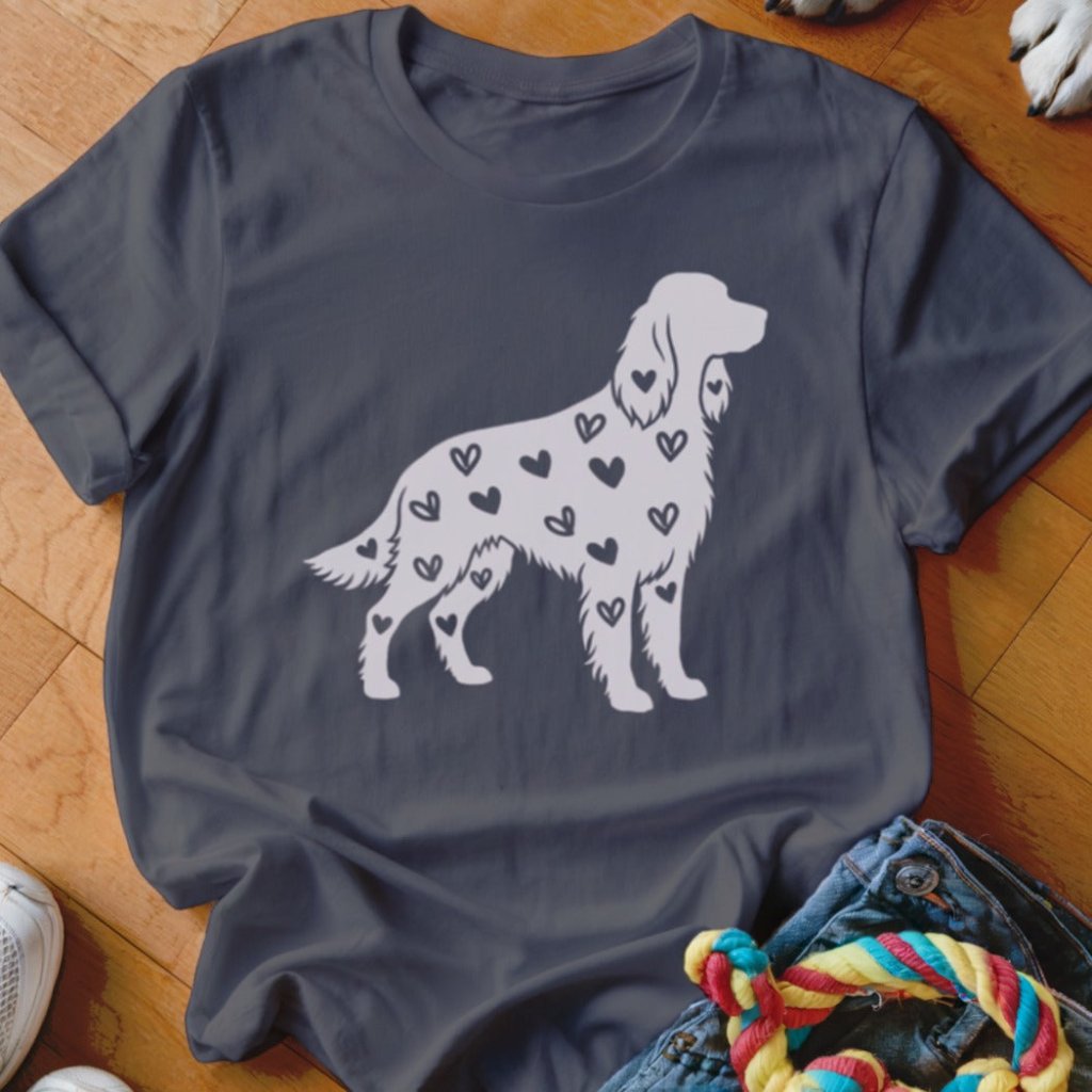 Irish Setter Hearts Shirt - The Pawsitive Initiative