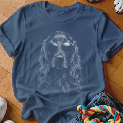 Irish Setter in Aviators Shirt - The Pawsitive Initiative