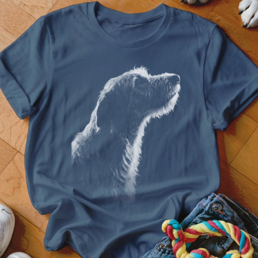 Irish Wolfhound Silhouette Shirt - The Pawsitive Initiative