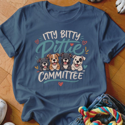Itty Bitty Pittie Committee Shirt - The Pawsitive Initiative