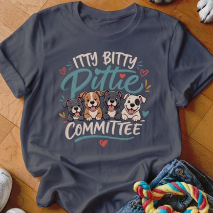 Itty Bitty Pittie Committee Shirt - The Pawsitive Initiative