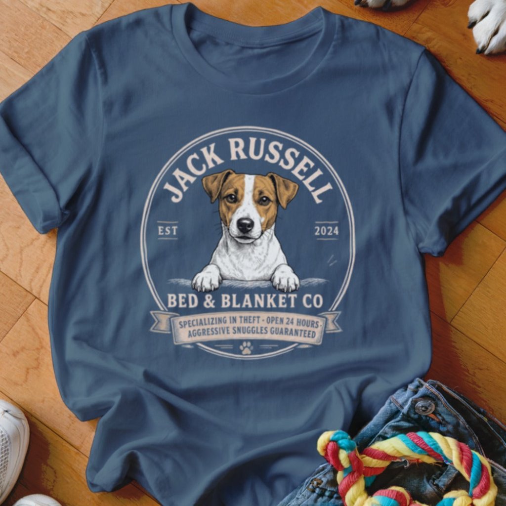Jack Russell Bed & Blanket Co Shirt - The Pawsitive Initiative