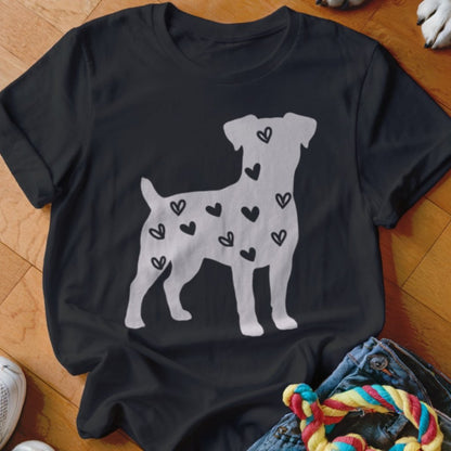 Jack Russell Hearts Shirt - The Pawsitive Initiative