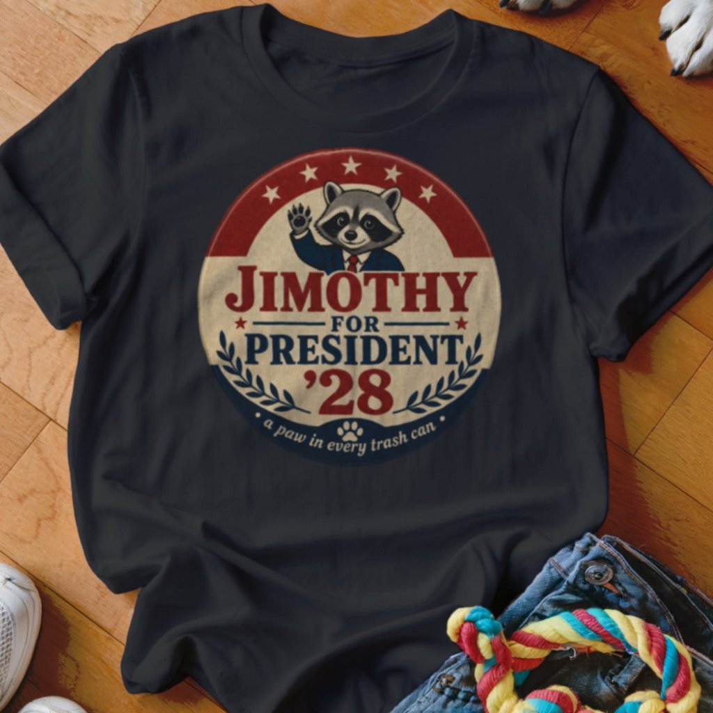 Jimothy for President Shirt - The Pawsitive Initiative