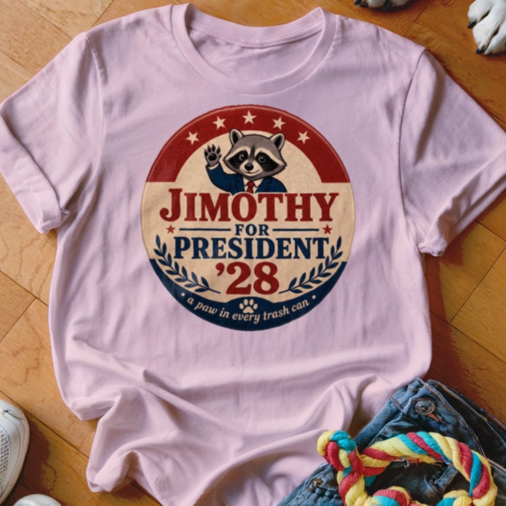 Jimothy for President Shirt - The Pawsitive Initiative