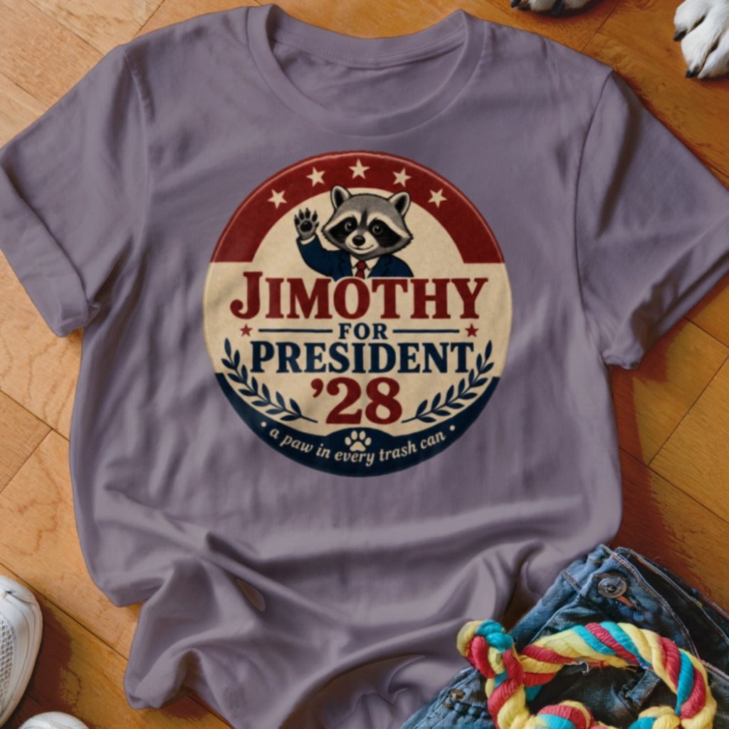 Jimothy for President Shirt - The Pawsitive Initiative