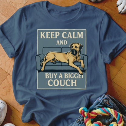 Keep Calm And Buy A Bigger Couch Shirt - The Pawsitive Initiative