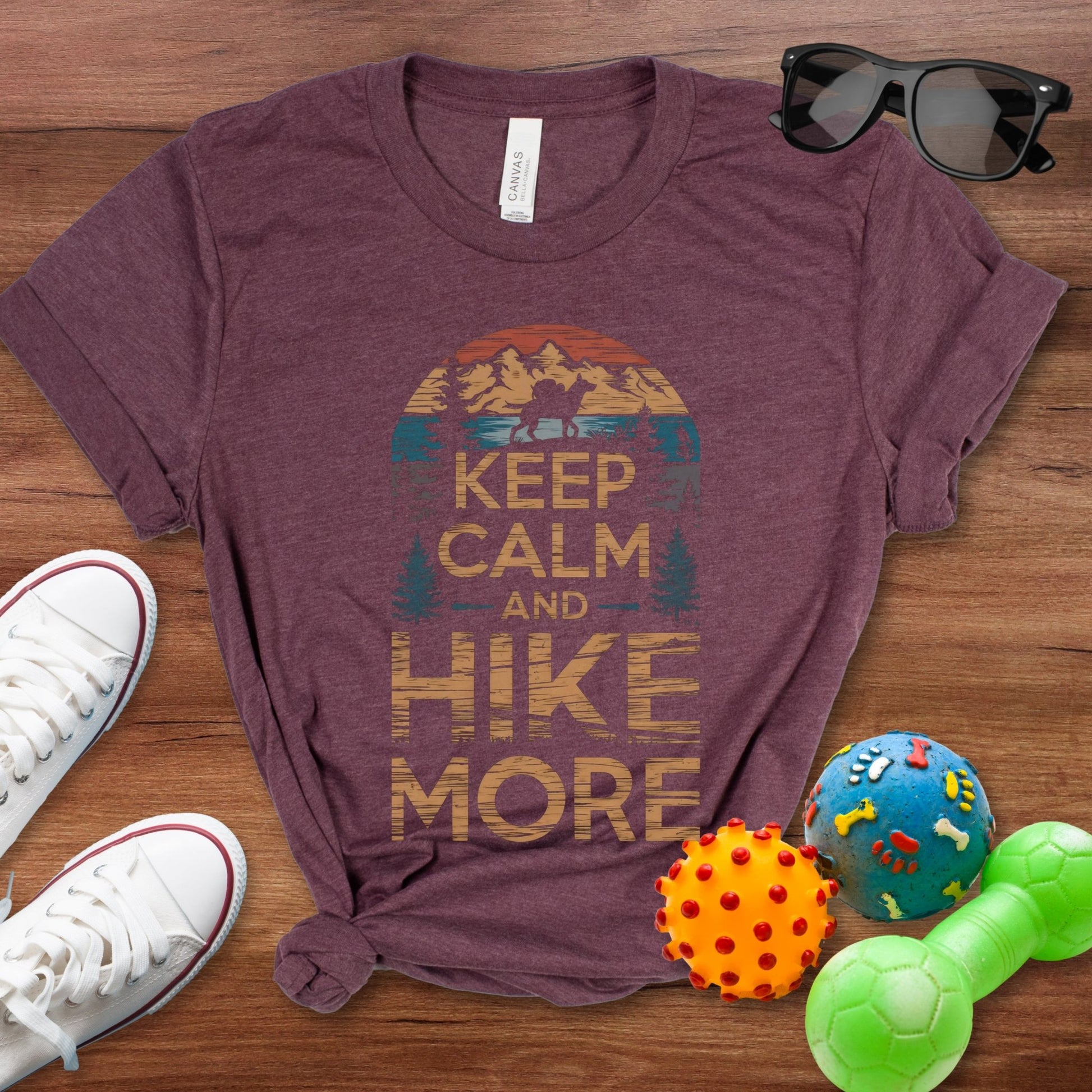 Keep Calm and Hike More Shirt - The Pawsitive Initiative