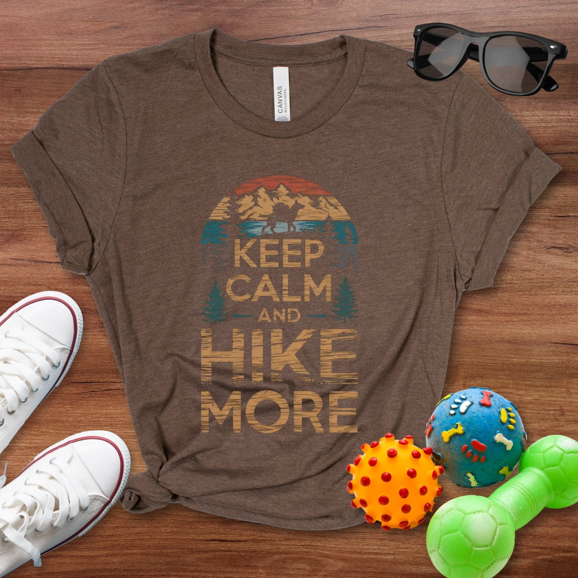 Keep Calm and Hike More Shirt - The Pawsitive Initiative