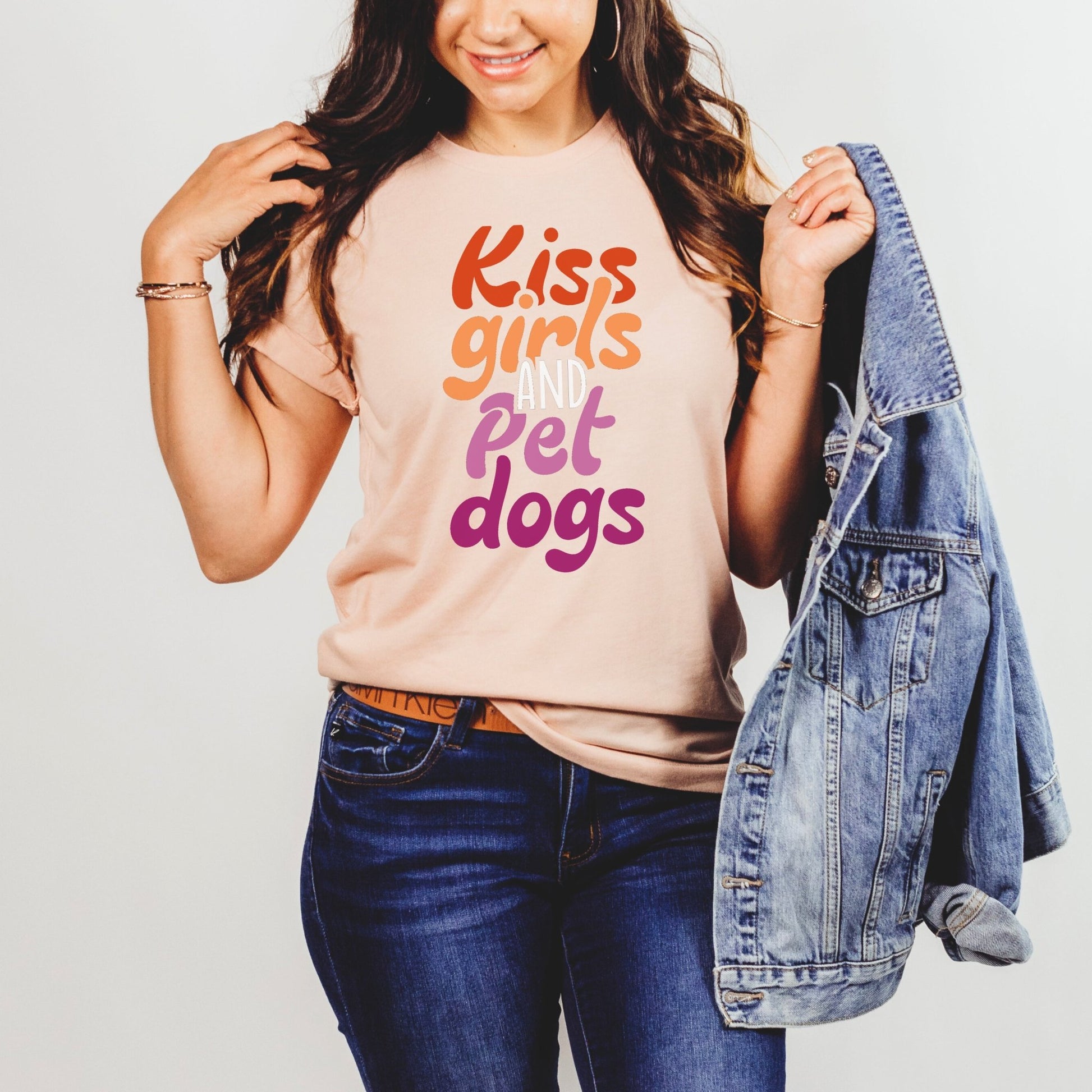 Kiss Girls and Pet Dogs Shirt - The Pawsitive Initiative